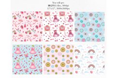 Royal Princess Baby Pink Digital papers, Princess patterns Product Image 2