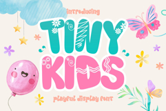 Tiny Kids - Decorative Playful Display Font Product Image 1