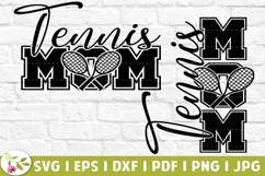 Tennis Mom SVG, Tennis Mom PNG, Kids Tennis Match Game Product Image 1