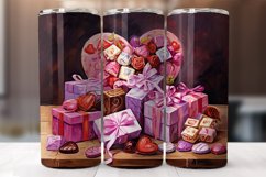Sweetheart Treasures &amp; Blossoms Valentine Tumbler Wrap Product Image 3