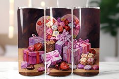 Sweetheart Treasures &amp; Blossoms Valentine Tumbler Wrap Product Image 4