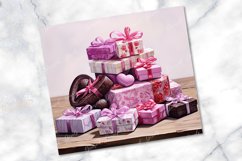 Velvet Ribbons &amp; Chocolate Love Valentine Tumbler Wrap&quot; Product Image 2