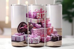 Velvet Ribbons &amp; Chocolate Love Valentine Tumbler Wrap&quot; Product Image 4