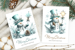 Merry Christmas Card. Printable cards Product Image 3