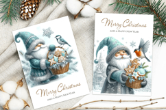 Merry Christmas Card. Printable cards Product Image 3