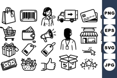 Ecommerce Business Icon Pack For Online Stores Product Image 1