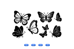Hand Drawn Butterfly Vector For Crafts Product Image 2