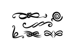 Hand Drawn Swirl Ornament For Invitations Product Image 1