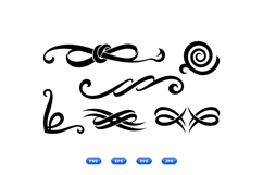 Hand Drawn Swirl Ornament For Invitations Product Image 2