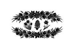 Hand Drawn Spring Floral Clipart Product Image 2