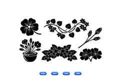 Hand Drawn Floral Clipart For Invitations Product Image 1