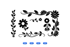 Hand Drawn Watercolor Floral Clipart For Invitations Product Image 1