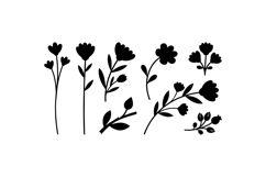 Hand Drawn Floral SVG For Invitations Product Image 3