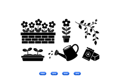 Hand Drawn Garden SVG Icon For Crafts Product Image 2