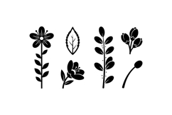 Floral SVG For Crafts And Printables Product Image 2