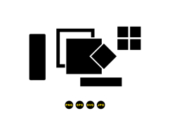 Hand Drawn Geometric Clipart Graphics For Crafts Product Image 3