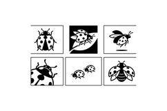 Ladybug Vector For Crafts And Printables Product Image 1