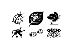 Hand Drawn Ladybug SVG For Crafts Product Image 2