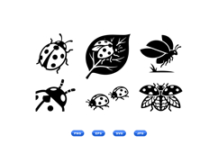 Hand Drawn Ladybug SVG For Crafts Product Image 1