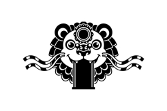 Hand Drawn Lion Dance SVG For Lunar New Year Product Image 2