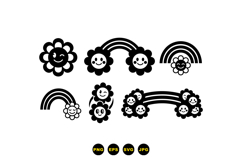 Kawaii Smiling Flower For Kids Decor Product Image 1