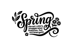 Hand Drawn Spring Floral SVG For Crafts Product Image 2