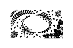 Floral Clipart For Wedding Invitations Product Image 3