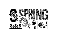 Hand Drawn Spring Floral Clipart For Invitations Product Image 1