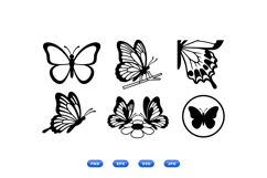 Butterfly SVG For Crafts And Printables Product Image 1