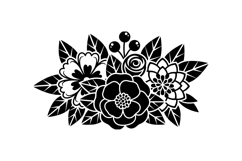 Hand Drawn Floral Clipart For Invitations Product Image 3
