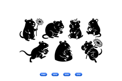 Hand Drawn Rodent SVG For Crafts Product Image 2
