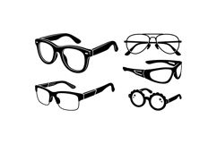 Eyeglasses SVG For Printables And Crafts Product Image 2