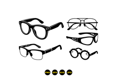 Eyeglasses SVG For Printables And Crafts Product Image 3