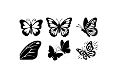 Butterfly Vector Clipart For Crafts Product Image 1