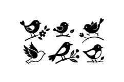 Hand Drawn Bird SVG For Invitations Product Image 3