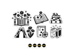 Hand Drawn Floral Book Illustration Product Image 3