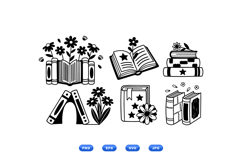 Hand Drawn Floral Book Illustration Product Image 2