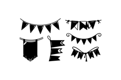 Hand Drawn Flag Clipart For Party Invitations Product Image 2