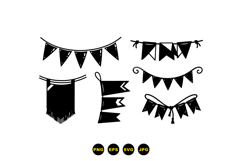 Hand Drawn Flag Clipart For Party Invitations Product Image 3