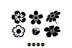 Hand Drawn Floral SVG For Invitations Product Image 3