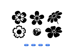 Hand Drawn Floral SVG For Invitations Product Image 2