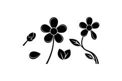 Hand Drawn Floral SVG For Invitations Product Image 2