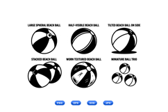 Beach Ball Vector Illustration For Crafts Product Image 2