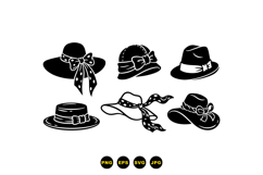 Hand Drawn Hat Illustration For Crafts Product Image 3