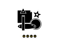 Hand Drawn Geometric SVG For Crafts Product Image 1