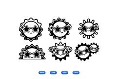 Hand Drawn Sunny Sun Icons For Summer Product Image 2