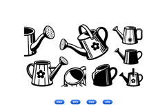 Hand Drawn Watering Can SVG For Invitations Product Image 1