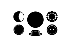 Minimal Circular Icon For UI And Print Product Image 1