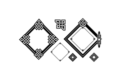 Celtic Knot Frame For Invitations And Crafts Product Image 3