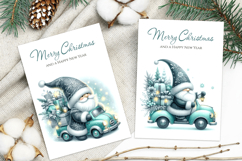 Merry Christmas Card. Printable cards Product Image 2